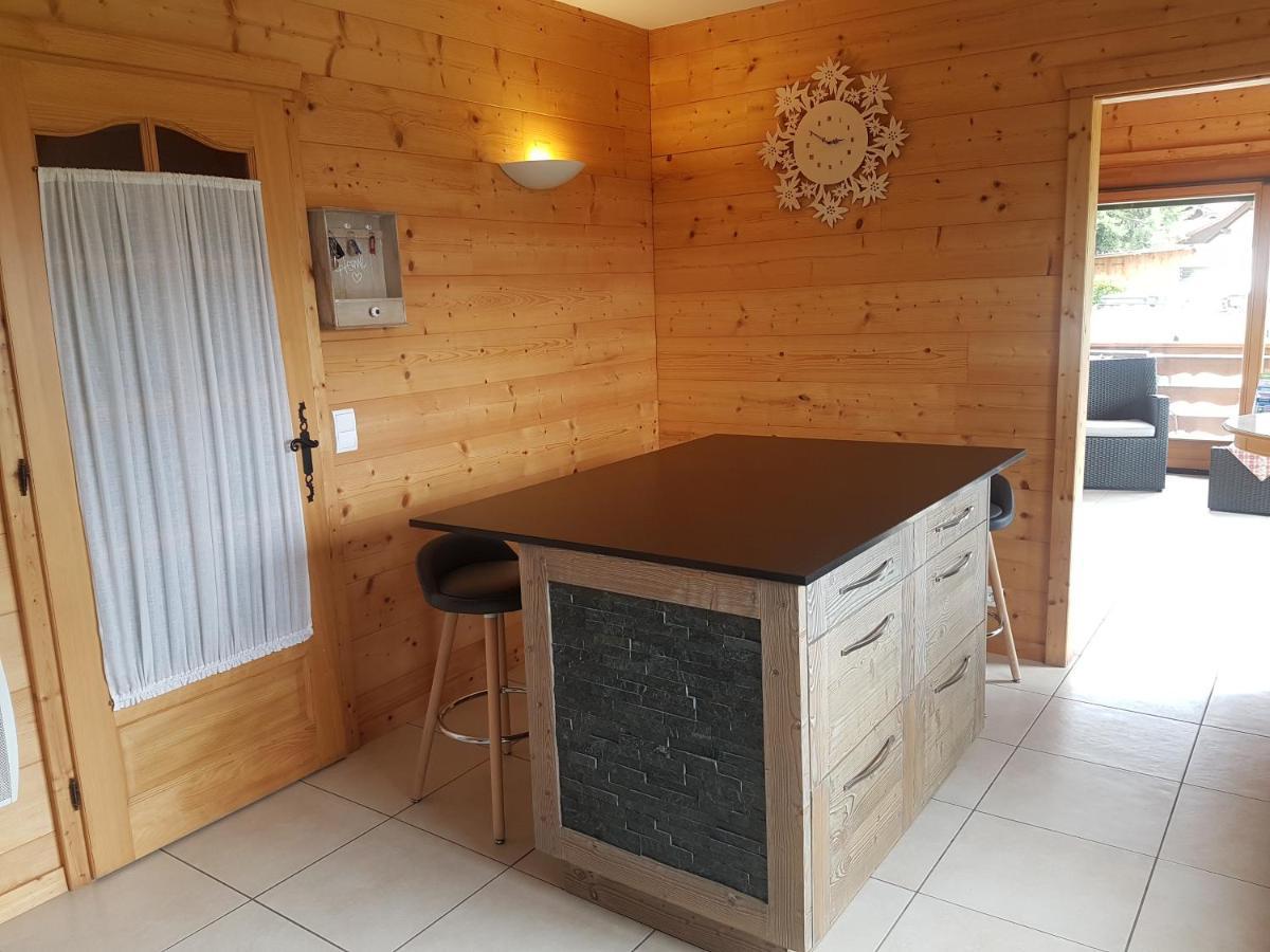 Chalet Les Aigles Saint-Sixt Exteriör bild