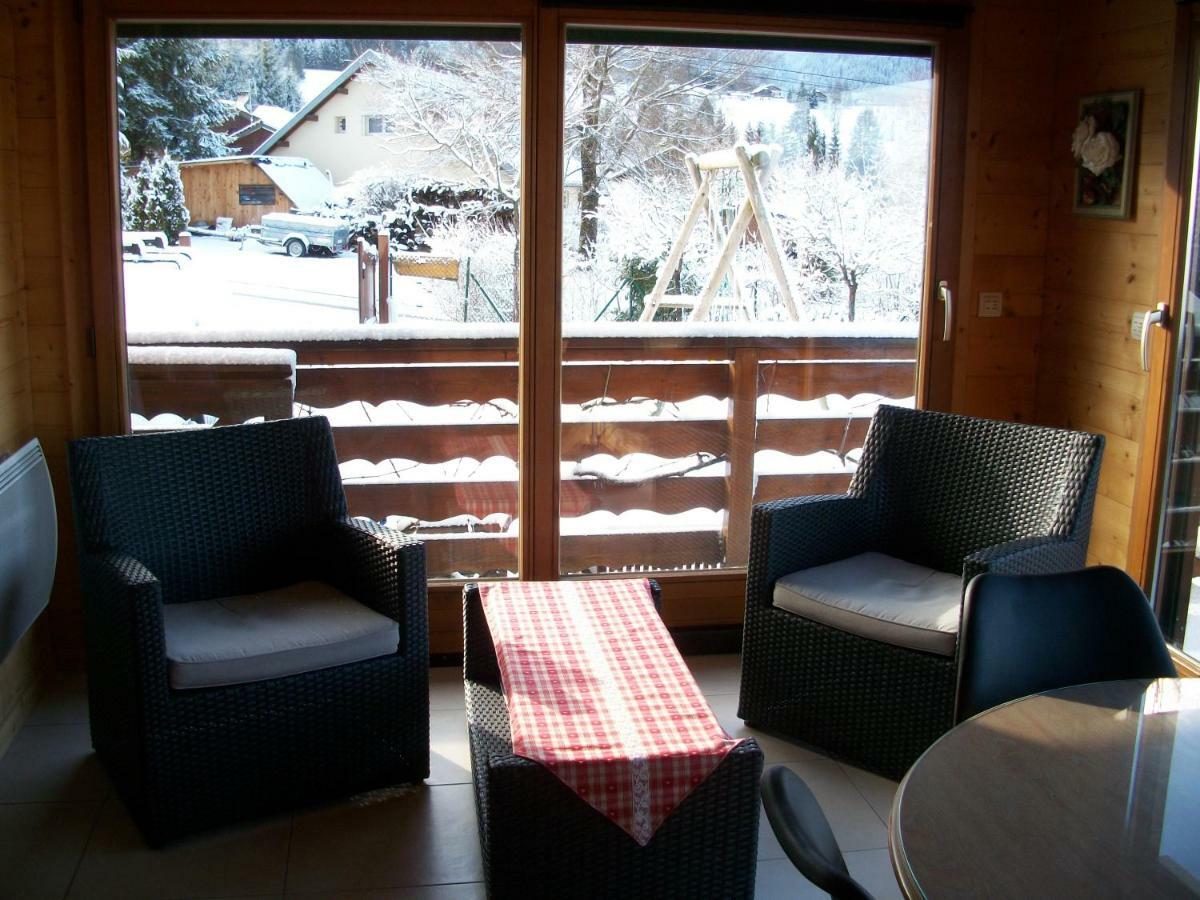 Chalet Les Aigles Saint-Sixt Exteriör bild