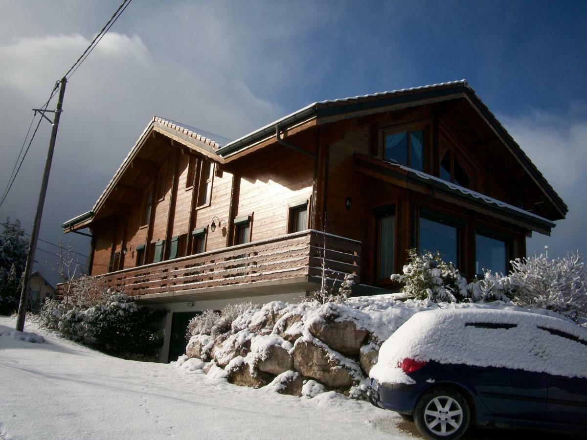 Chalet Les Aigles Saint-Sixt Exteriör bild